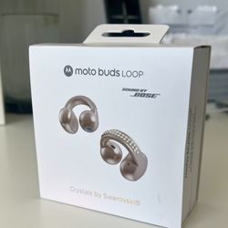 Moto Buds Loop XT2545-1 wih Sound by Bose with Crystals by Swarovski 