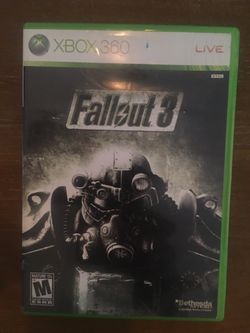 Xbox 360 fallout 3