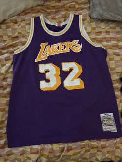 La Lakers Size Xxl Magic Johnson Jersey Mitchel And Ness