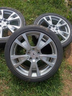 Acura OEM Wheels with Tires Set of 3
