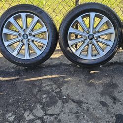 17” Hyundai Wheels and Tires 🛞