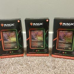 Magic The Gathering - Starter Commander Deck - Draconic Destruction