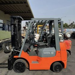 FORKLIFT MUST GO!! WARRANTY