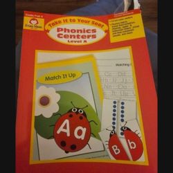 NEW- Take It To Your Seat Phonics Centers- Level A