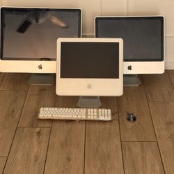 3 Apple iMacs (Working)