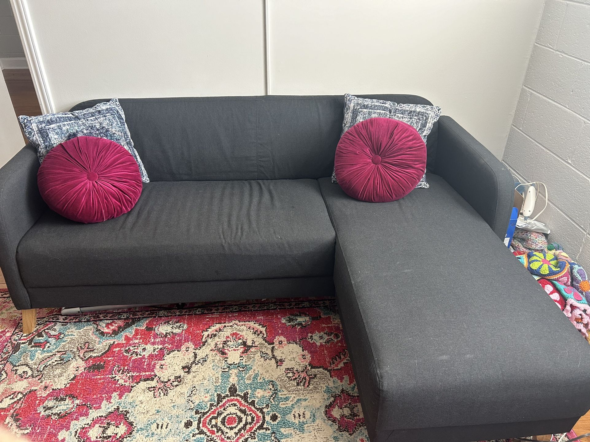 IKEA Linanäs Couch- Black