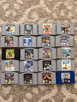 Nintendo 64 games 20 each