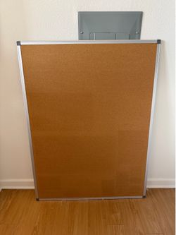Cork Board Large with Aluminum Frame (4ft by 3 ft)