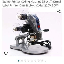 DY-8 Date Printing Machine Hot Code Stamp Printer Coding Machine