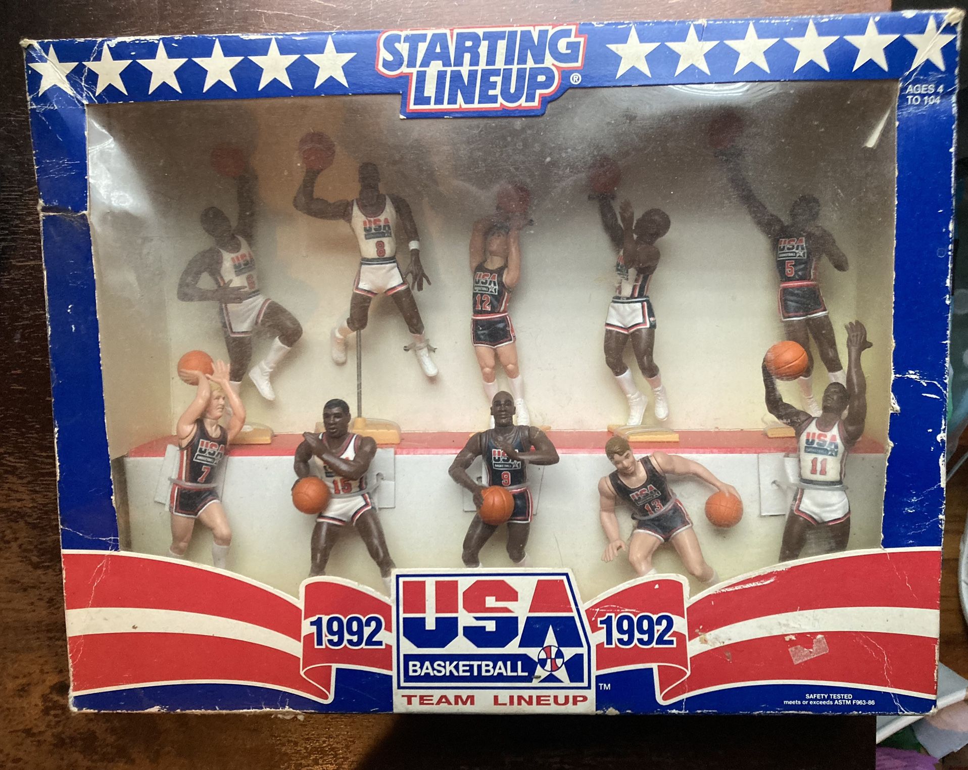 Vintage Starting Lineup 1992 Olympic Dream Team NIB