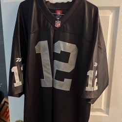 Ken Stabler Oakland Raiders Football Jersey 