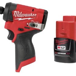 Milwaukee M12 Fuel Impact Driver with Battery
