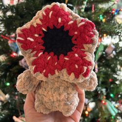 Itty Bitty Demogorgon Handmade 🧶 Crochet 🧶 Plushie 