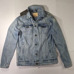 Salt N Pepa 91 Cotton On Spinderella Graphic Jean Jacket Oversize Women's Sz XXS