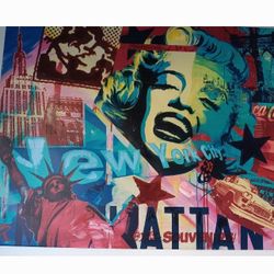 Canvas Marylan Monroe Picture