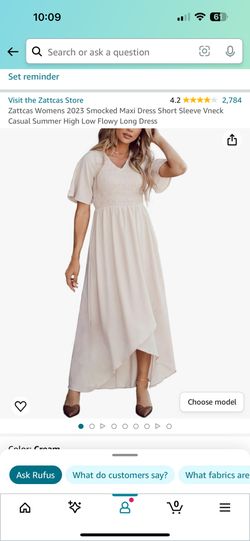 Cream Maxi Dress For Women
