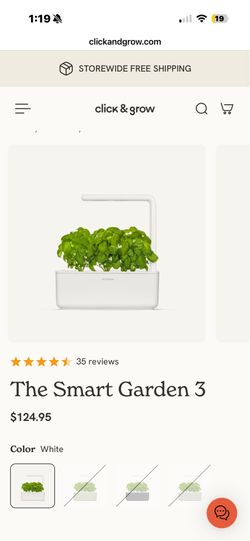 Click & Grow Smart Garden -3 pod