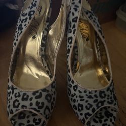 Leopard Print High Heels