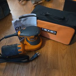 Ridgid 5" Corded 3A Variable Speed Random Orbital Sander