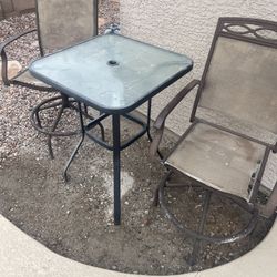 Chairs And Table 