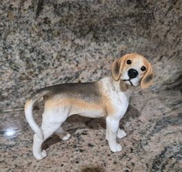 Cute Ceramic BEAGLE Dog Figurine