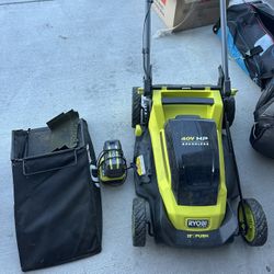 Ryobi 20” Push 40V Mower 