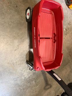 Radio Flyer Red Plastic Kids Wagon