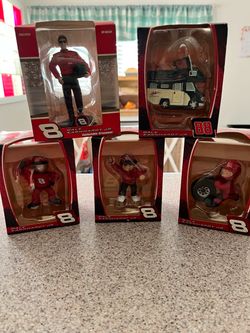 Dale Earnhardt Jr ornaments $5.00 a piece or $20.00 for set