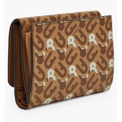 FURLA Tri-Fold Leather Wallet