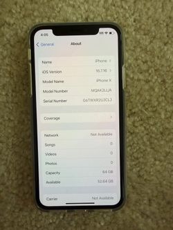 UNLOCKED iPhone X