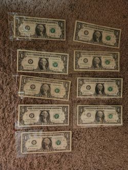 Star Note Dollars Bills Collectable 