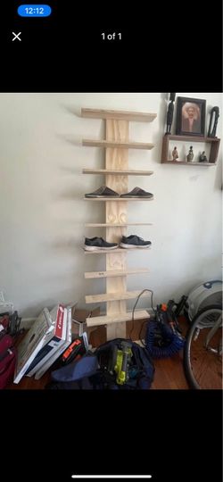 Floating Shoe Rack