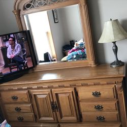 Oak King bedroom Set 