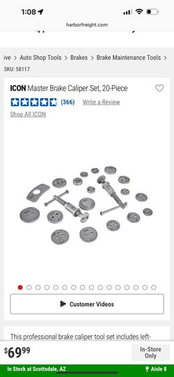 Master Brake Caliber Set