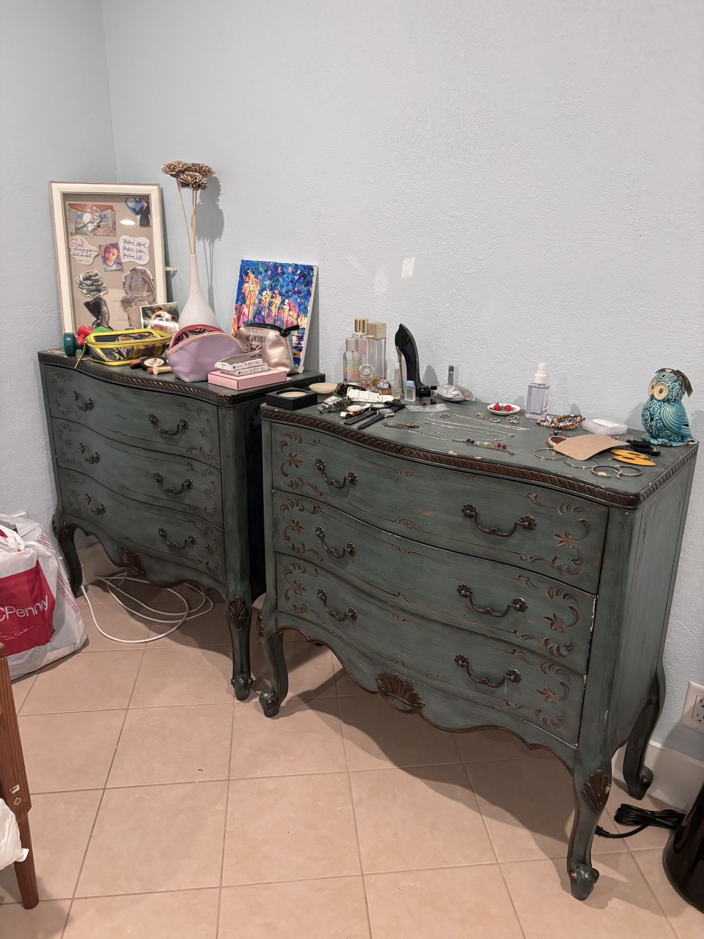 Two Antique Dressers 