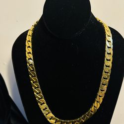 Gold Plated Cuban Chain 