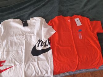 Nike shirts men both together