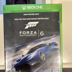 Forza Motorsport 6 Xbox One