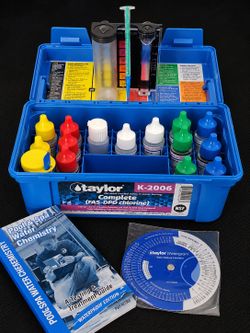 Taylor K-2006 FAS-DPD Pool Water Test Kit Complete