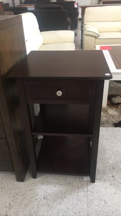 end table with drawl