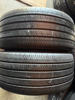 Pair of 235 40 19 Goodyear Eagle  touring tires