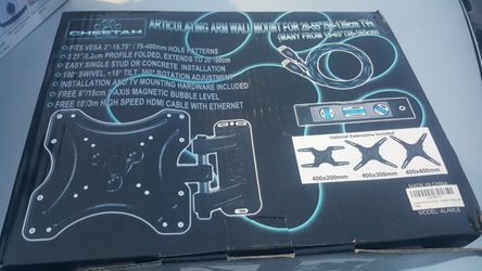 Brand new 22inch thru 55inch tv wall mount