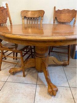 Solid Oak Table