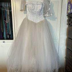 David’s Bridal Wedding Dress