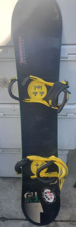 Burton Snowboard 2010 Guru 56 Burton Mission Bindings 