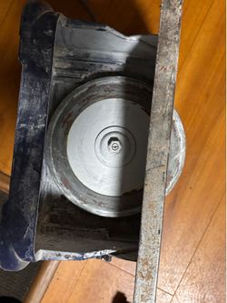 Wet tile saw