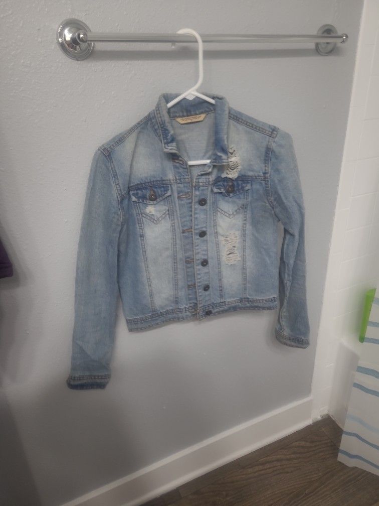 Size Small Blue Jean Jacket
