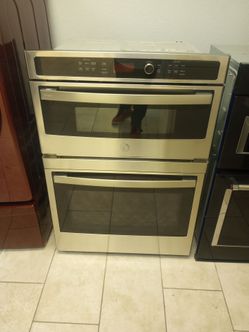 G.E stainless steel appliances bundle