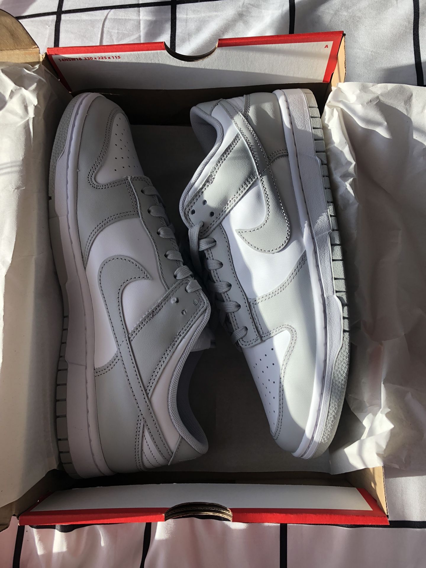 Nike Dunk Low ‘Fog Gray’ Size 11