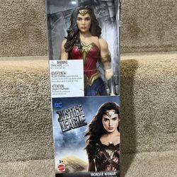 DC Justice League Wonder Woman Diana Doll Poseable Articulated Super Hero new